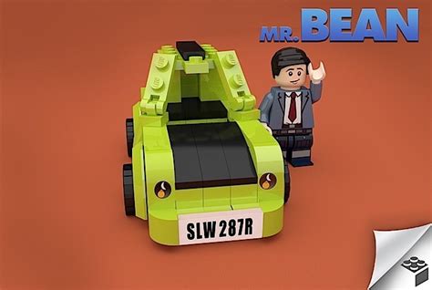 A Man Designed a Mr. Bean Lego Play Set Complete with Famous Green Mini ...