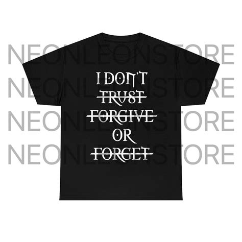 Ken Carson X Destroy Lonely Tour Merch I Dont Trust Forgive Or Forget