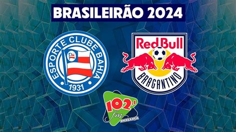 Bahia X Bragantino Pela Rodada Do Brasileir O Youtube