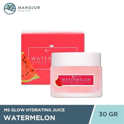 Jual Ms Glow Watermelon Hydrating Juice Moisturizer Pelembab Wajah