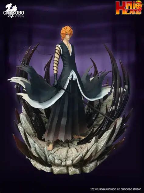 Bleach Chocobo Studio Kurosaki Ichigo Dangai Resin Statue - Kaioland