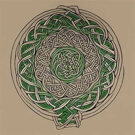 Premium AI Image | Celtic knot art