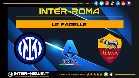 Inter Roma Pagelle Thuram S Lukaku Gol Da Dumfries