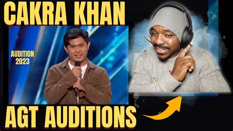 CAKRA KHAN 2023 INCREDIBLE 2 SONG AGT AUDITION FIRST TIME REACTION