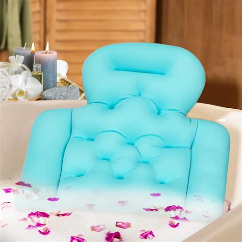 Bath Pillows For Tub Frqulaoe Bathtub Pillow For Neck And