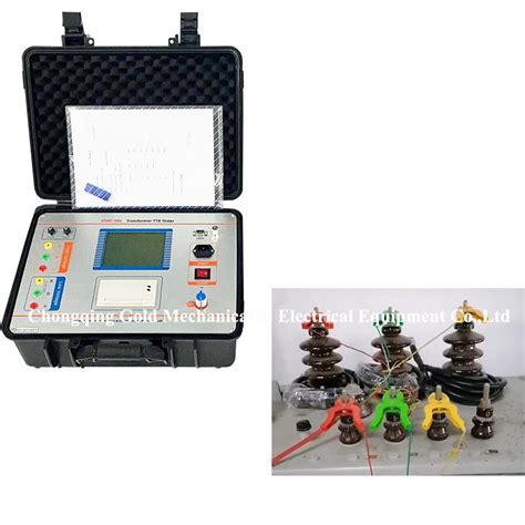 Single Three Phase Power Transformer Turns Ratio Meter Group Vector