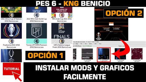 Tutorial Instalar Mods Y Marcadores En Pes 6 Youtube