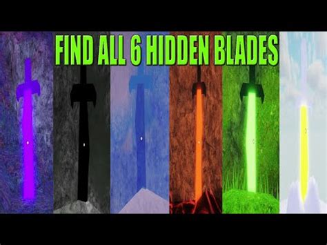 Treasure Quest Tutorial Where To Find All Hidden Blades Easy Way