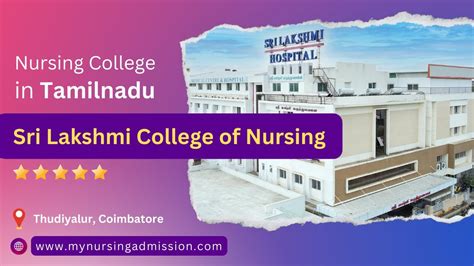 Sri Lakshmi College Of Nursing Coimbatore Nursing Colleges In