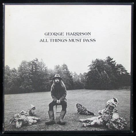 George Harrison All Things Must Pass Lp Box Ex