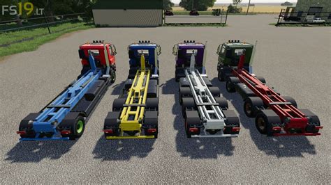 Tatra Phoenix Agro Hooklift Trucks Pack V Fs Mods Farming