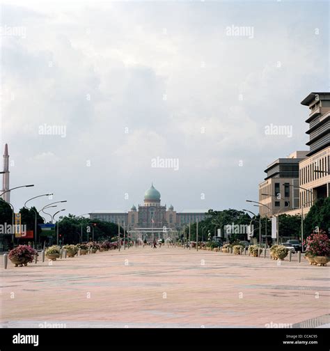 Travel Photography The Perdana Putra In Putrajaya In Kuala Lumpur In