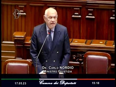 Il Ministro Nordio Risponde Al Question Time Alla Camera Gnews