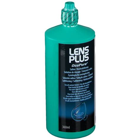 LENS PLUS OcuPure Kochsalzlösung 360 ml Shop Apotheke