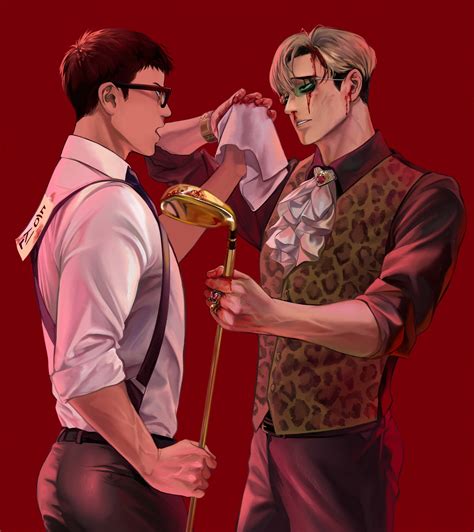 Oh Sangwoo And Yang Seungbae Killing Stalking Drawn By Coooga Danbooru