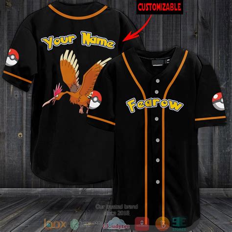 HOT Fearow Personalized Pokemon Baseball Jersey Express Your Unique Style With BoxBoxShirt