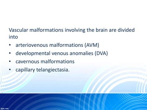 Dural Arteriovenous Fistula And Avm Ppt