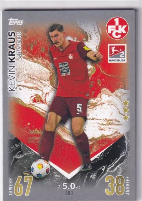 Topps Match Attax Bundesliga Carte Num Ro Kevin