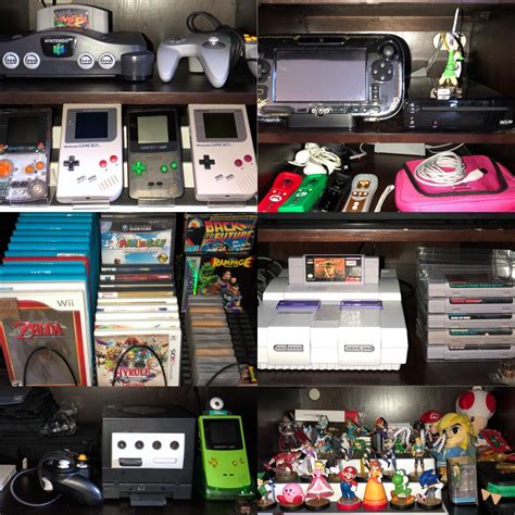 Nintendo Collection Showcase with Rare Items