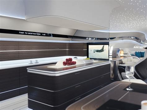 Futuristic Boeing 737 Max Private Jet Interior Concept