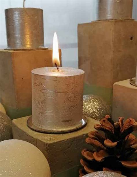 DIY Adventskranz Mit Beton Leicht Selbstgemacht