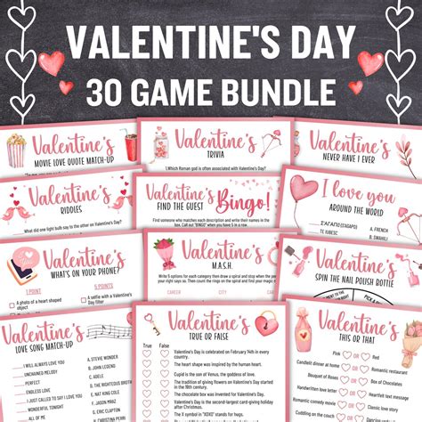 Valentine's Day Games , Valentines Games, Valentine's Party Games ...