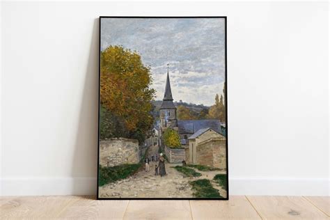 Vintage Claude Monet Print, Autumn Landscape Painting, Digital Download ...