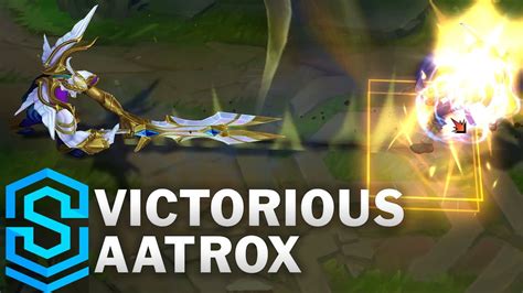 Victorious Aatrox Skin Spotlight Pre Release League Of Legends