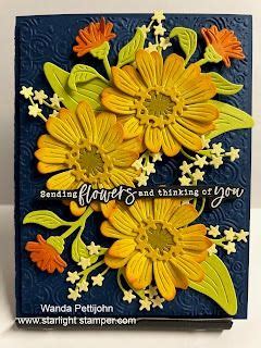 Simply Zinnia Thinking Of You Card Stampin Up