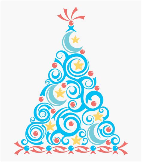 Clipart Christmas Tree Blue - Blue Christmas Tree Clipart, HD Png ...