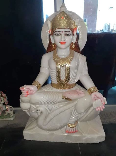 Marble Gayatri Statue Temple At Rs In Bharatpur Id