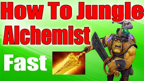 Dota How To Jungle Alchemist Patch Fast Radiance Irg Youtube