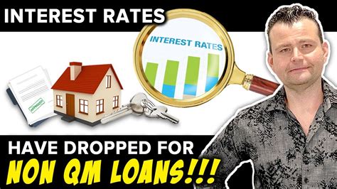 Interest Rates Have Dropped For Non Qm Mortgage Loans Youtube