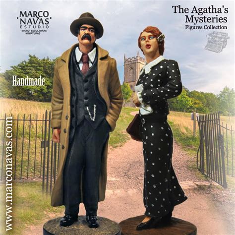 Agatha Christie Pack Japp Inspector And Miss Lemon The Figures Marco