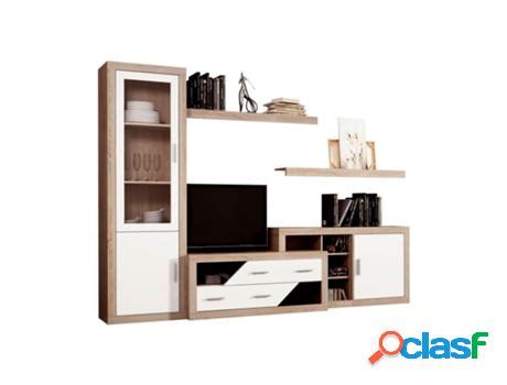 Salón nuka v6 homesouth ancho cambria blanco cambria grafito