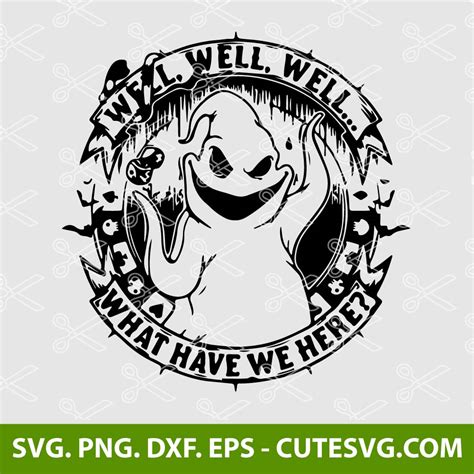 Oogie Boogie SVG Cut File, Halloween SVG, Lock Shock And Barrel svg