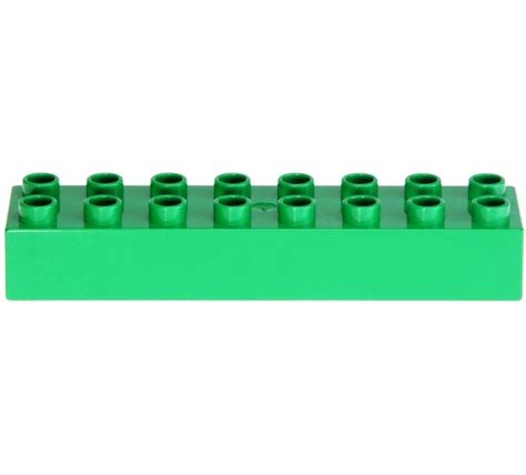 Lego Duplo Brick X Green Decotoys