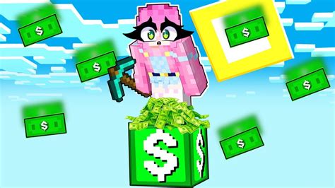 Minecraft PERO Es 1 BLOQUE De DINERO SRTACATANA MINECRAFT ROLEPLAY