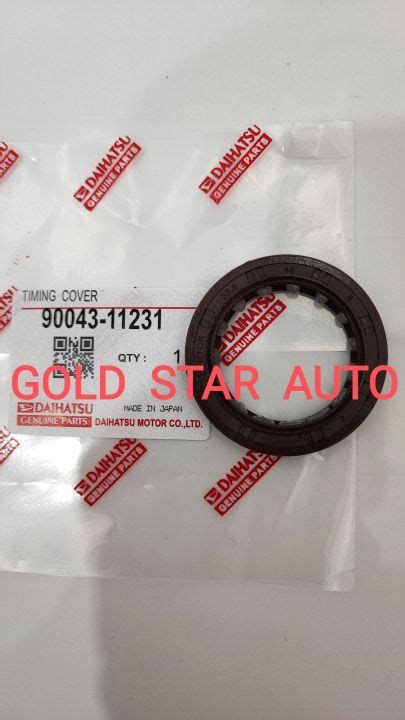 Oil Seal Timing Cover Kruk As Depan S Zebra Cc S Zebra Cc