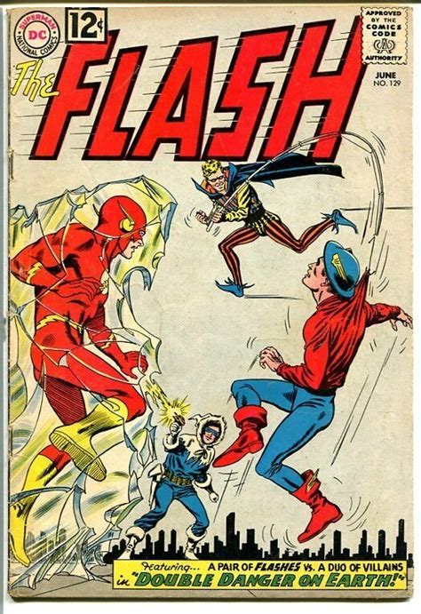 Flash #129 1962-Dc Comics-Golden-Age Flash Appears! VG | Comic Books ...