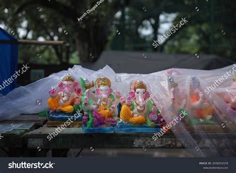 Idols Lord Ganesha India Stock Photo 2038252574 | Shutterstock