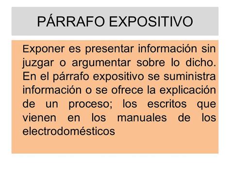 Cual Es El Nucleo De Un Parrafo Expositivo Brainlylat