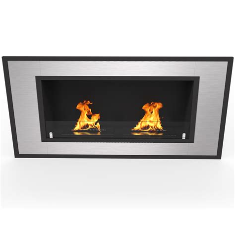 Cynergy 43 Inch Ventless Built In Recessed Bio Ethanol Wall