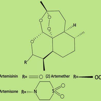 The Molecular Structure Of Artemisinin And Its Semisynthetic