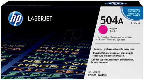 Toner Ce253a Toner Hp Magenta 504x Original Bei Reichelt