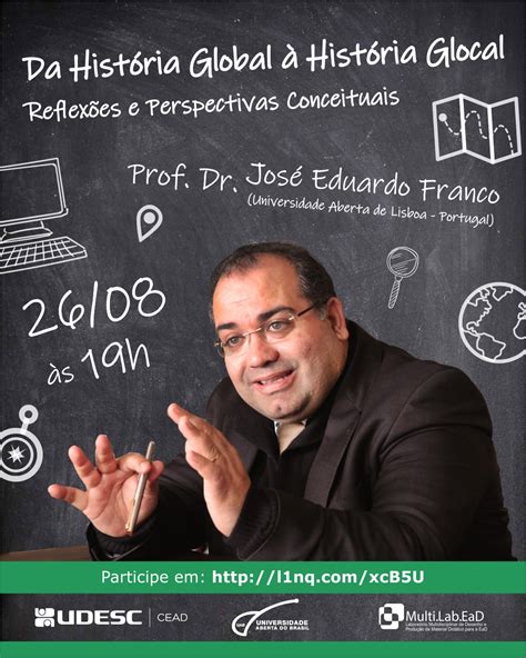 Notícia Udesc Cead faz palestra virtual docente português sobre