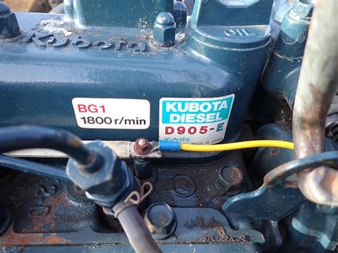 Used Kubota D905 E Diesel Power Unit For Sale At Old Forge Power Eq