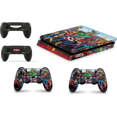 3 Mo Finance GiZmoZ N GadgetZ Superhero Skins For PS4 Playstation 4