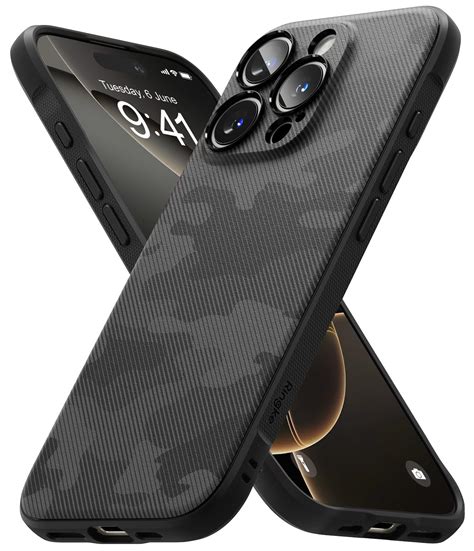 amazoncom ringke onyx feels good   hand compatible  iphone