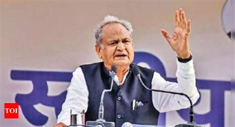 Ashok Gehlot Pledges To Make Rajasthan No 1 State By 2030 Releases